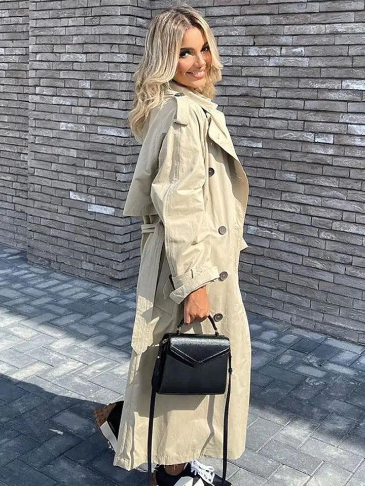 Stylish winter trench coat for women Tirza