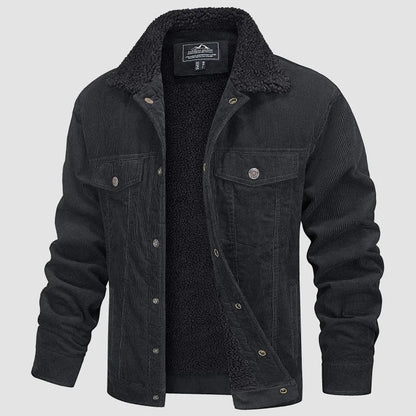 Stefan velvet winter jacket for men 