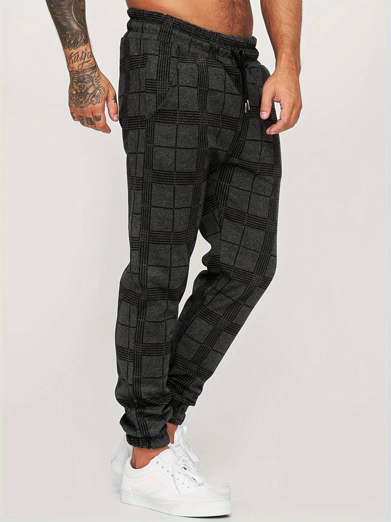 Checkered Sweatpants Benj