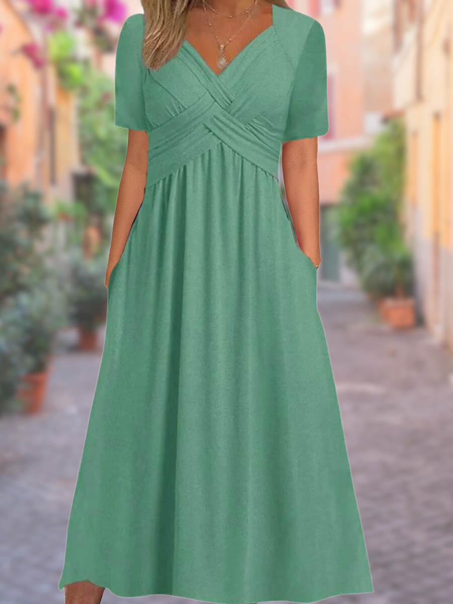 Selby V-neck summer dress