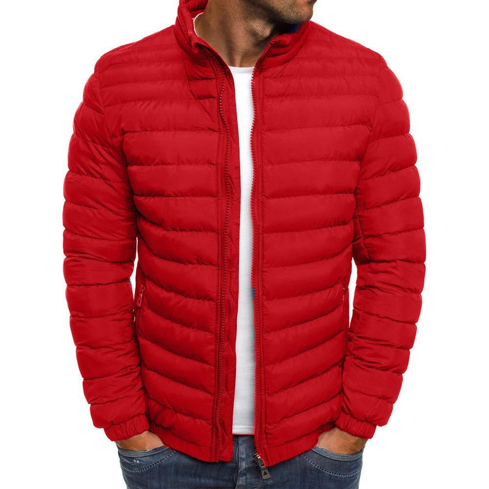 Exclusive men's down jacket in luxurious style Renner