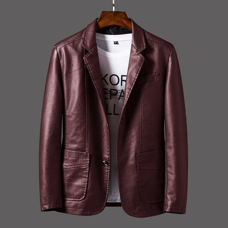 leather jacket for men Steno 