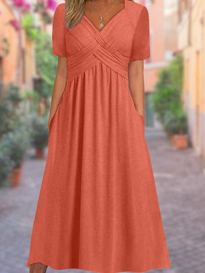 Selby V-neck summer dress