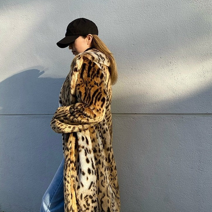 Fashionable tiger print coat for women Lizzy