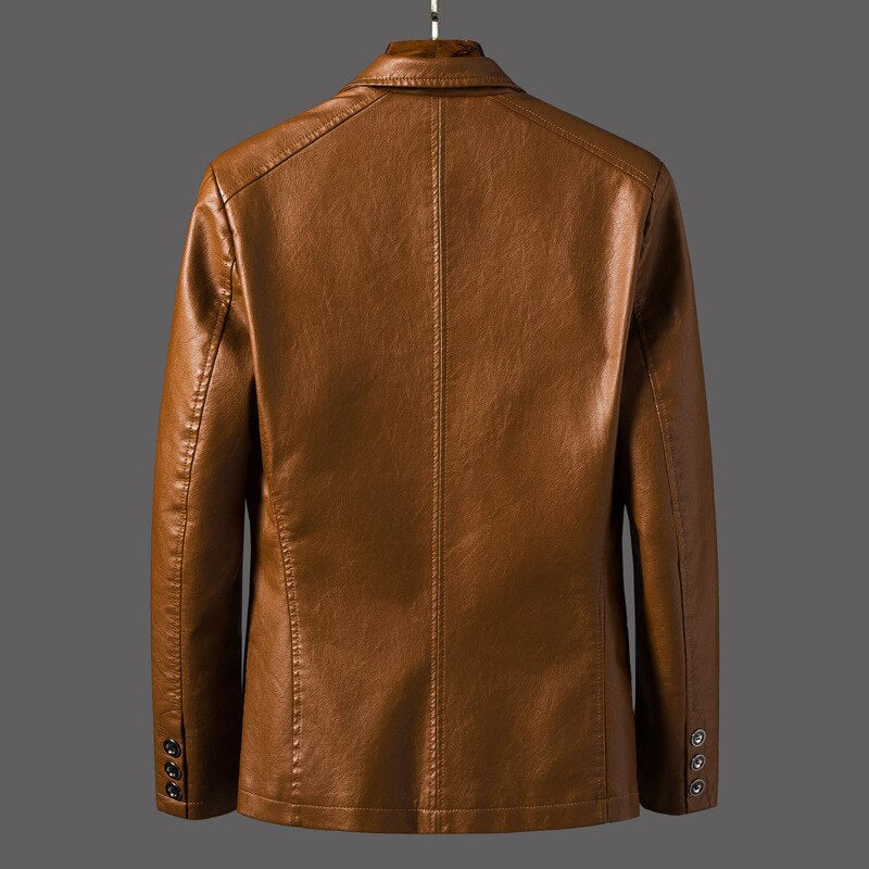 leather jacket for men Steno 