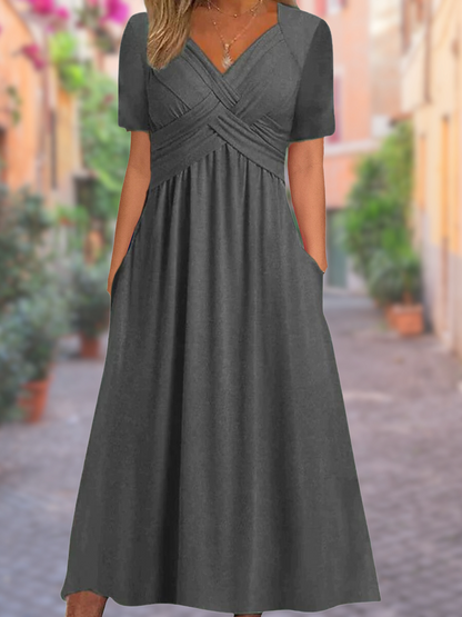 Selby V-neck summer dress