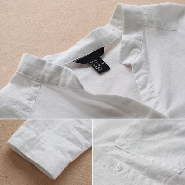 Airy linen-cotton shirt for everyday wear – Emily