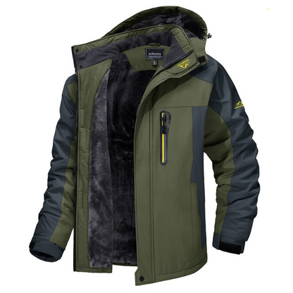 Karlo men's winter jacket with waterproof function