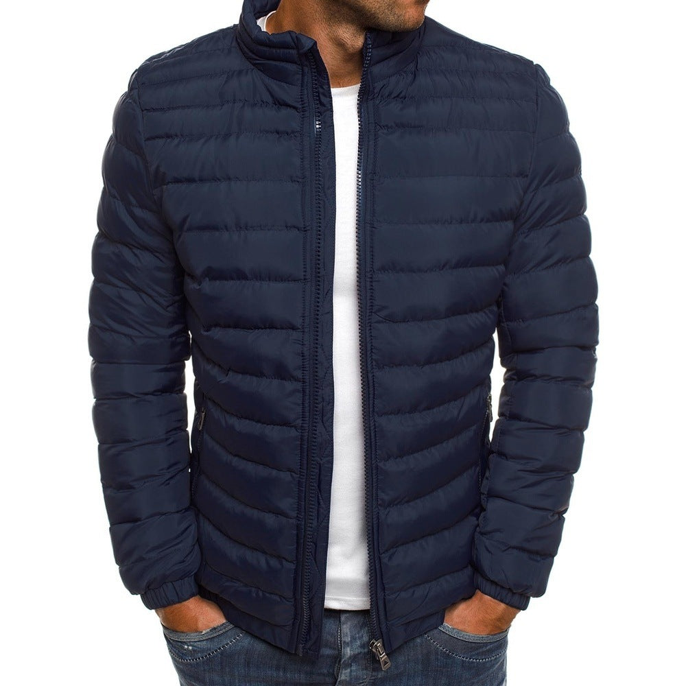 Exclusive men's down jacket in luxurious style Renner