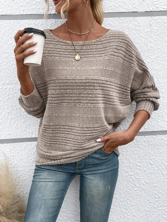 Sheila batwing-sleeved sweater