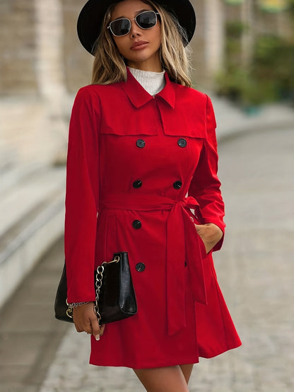 Stylish winter trench coat for women Myrthe