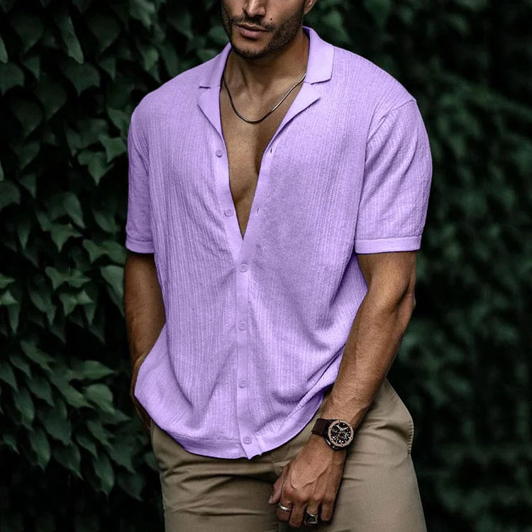 Linen summer shirt for men Nagel