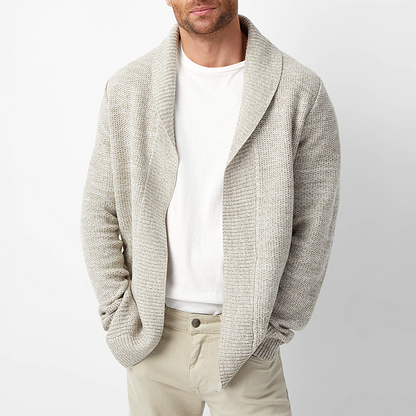 Elegant wool cardigan for men Howard