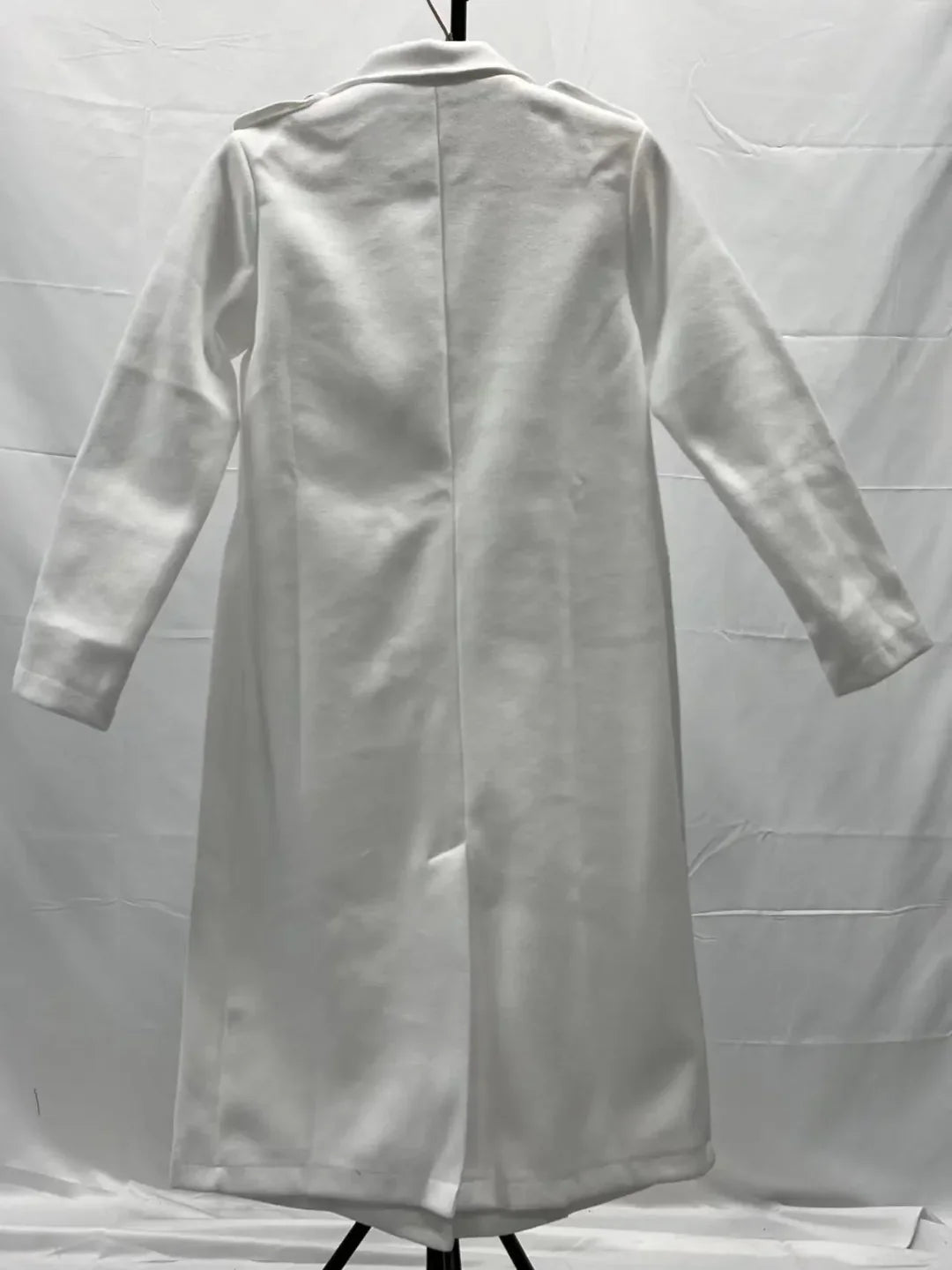 Long women's coat made of wool blend Aldea