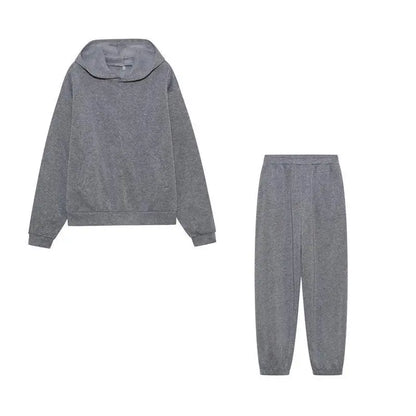 Thickened long-sleeved sweater and pants set Alessia