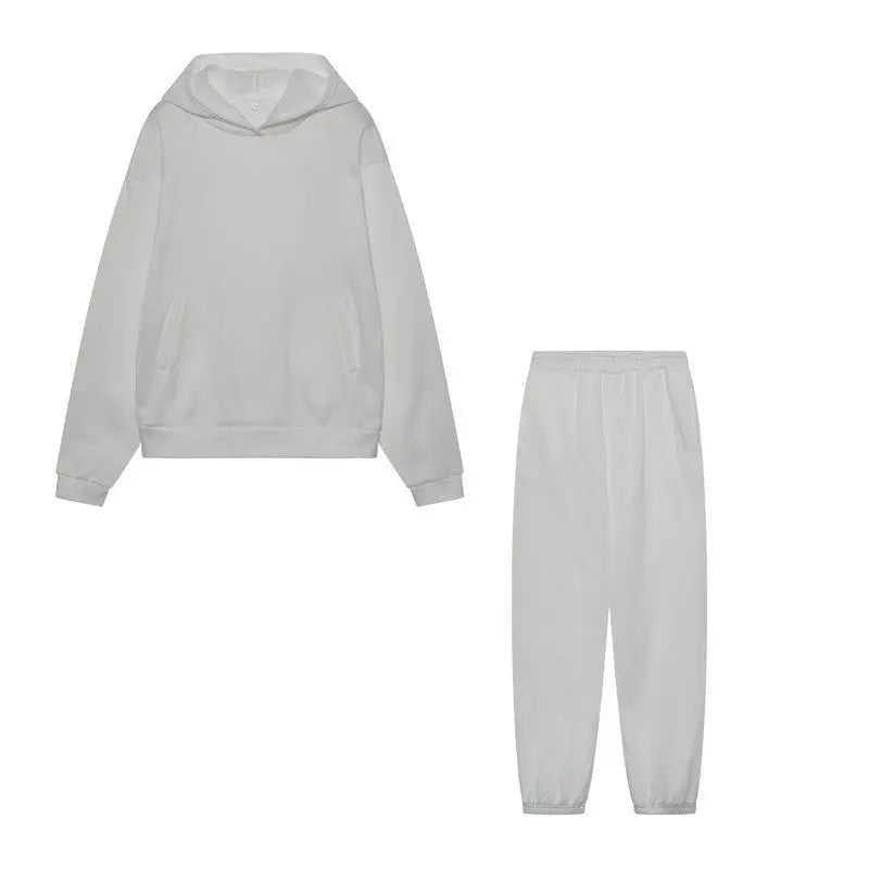 Thickened long-sleeved sweater and pants set Alessia