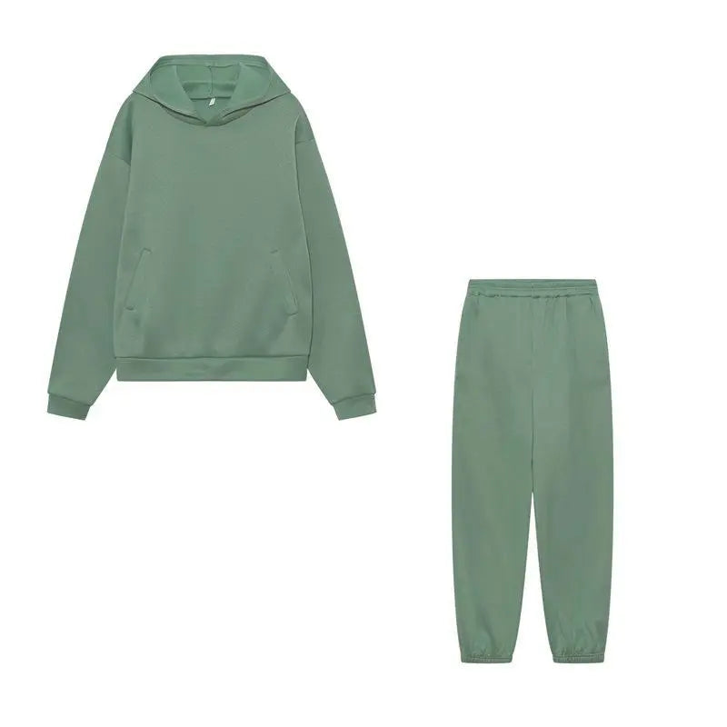 Thickened long-sleeved sweater and pants set Alessia