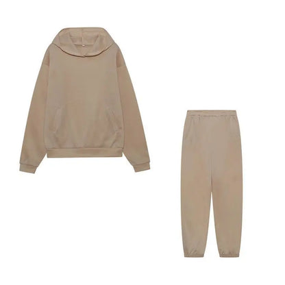 Thickened long-sleeved sweater and pants set Alessia