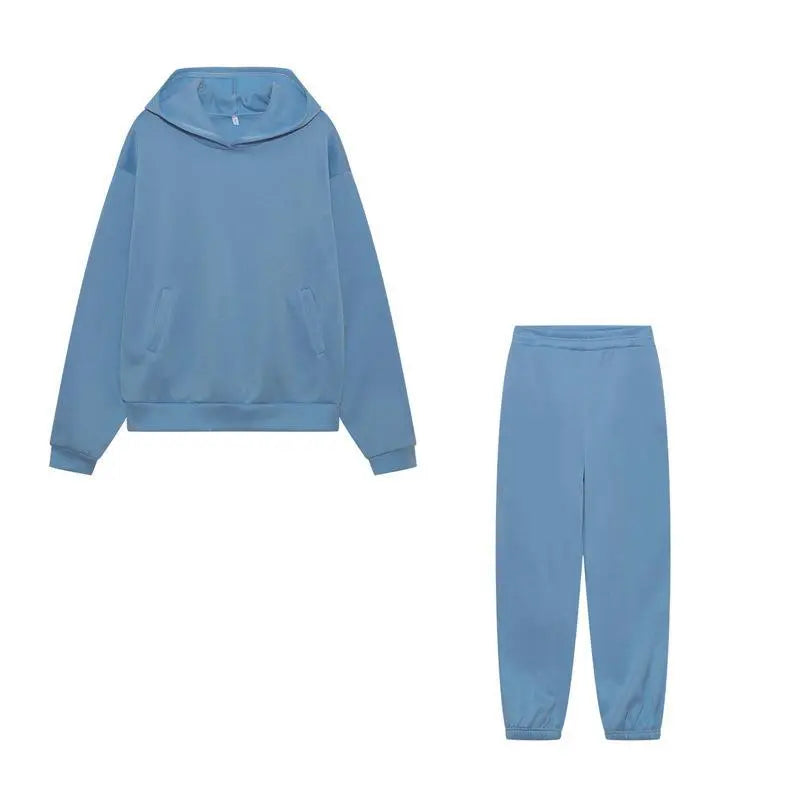 Thickened long-sleeved sweater and pants set Alessia