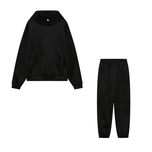 Thickened long-sleeved sweater and pants set Alessia