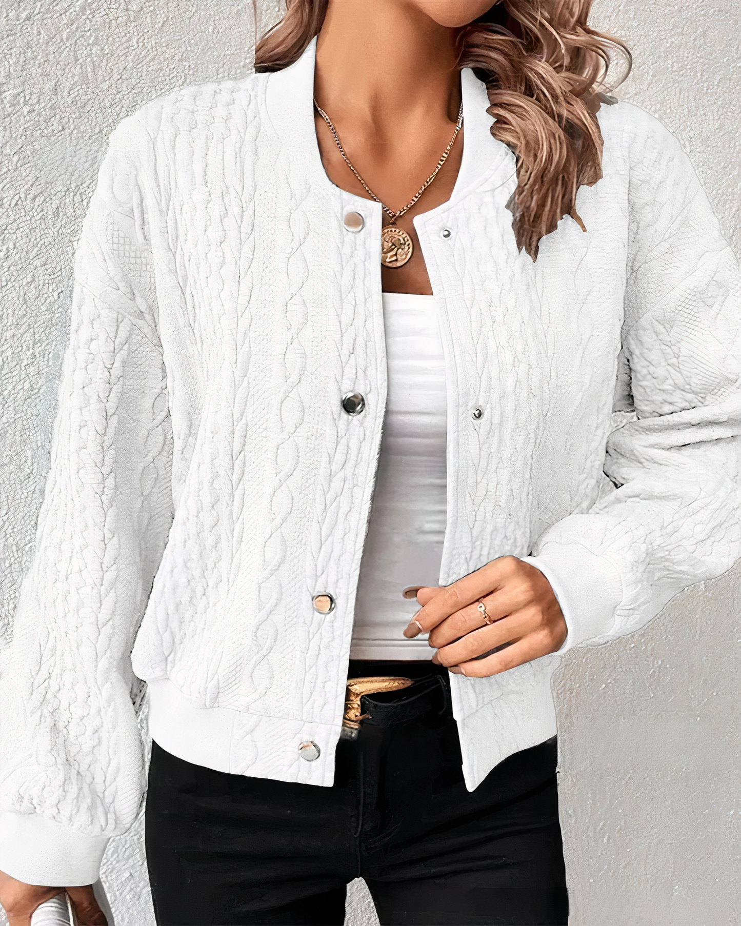 Chunky Knitted Cardigan Allison