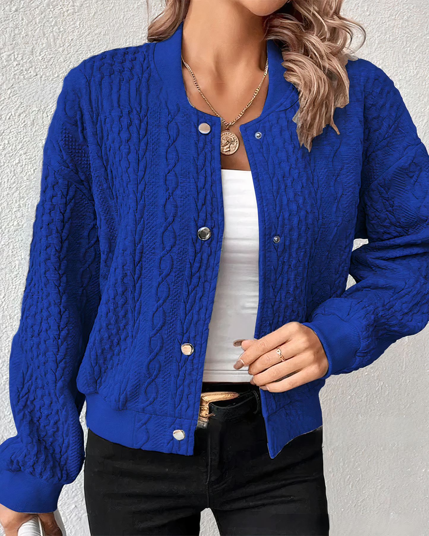 Chunky Knitted Cardigan Allison