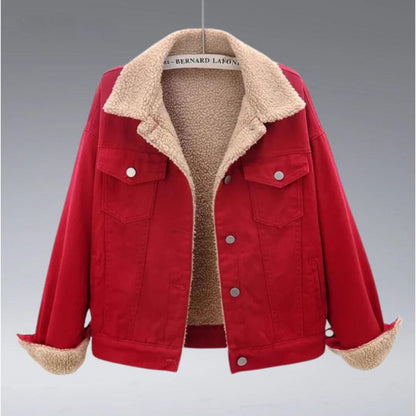 Winter denim jacket for women Anelie