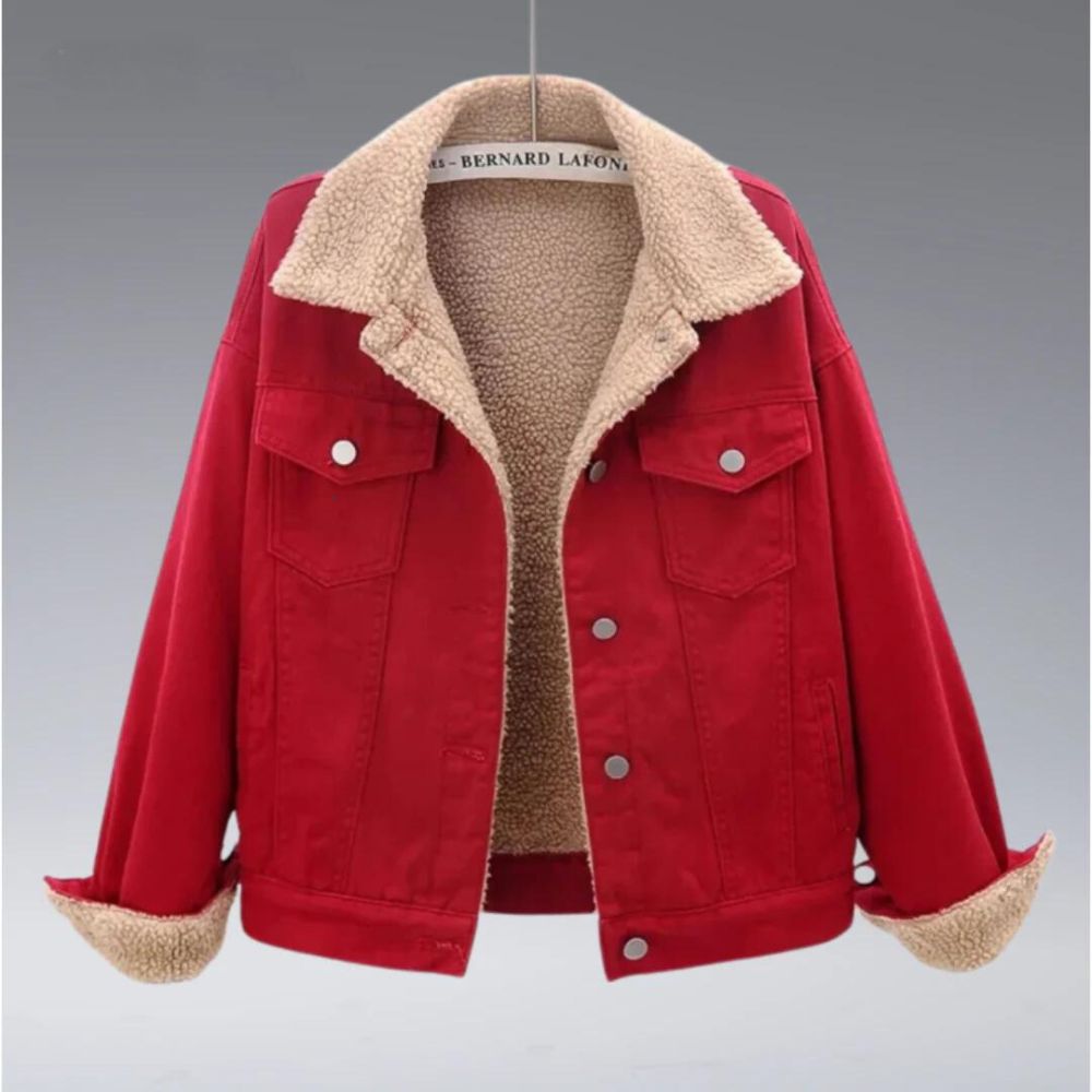 Denim winter jacket for women Anelie