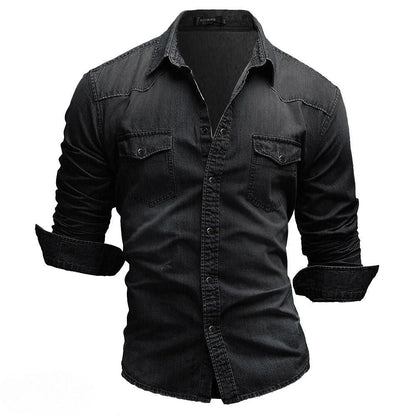 Retro denim shirt for men Artur