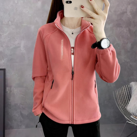 Sporty fleece jacket for women Ava 