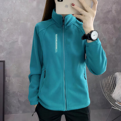 Sporty fleece jacket for women Ava 