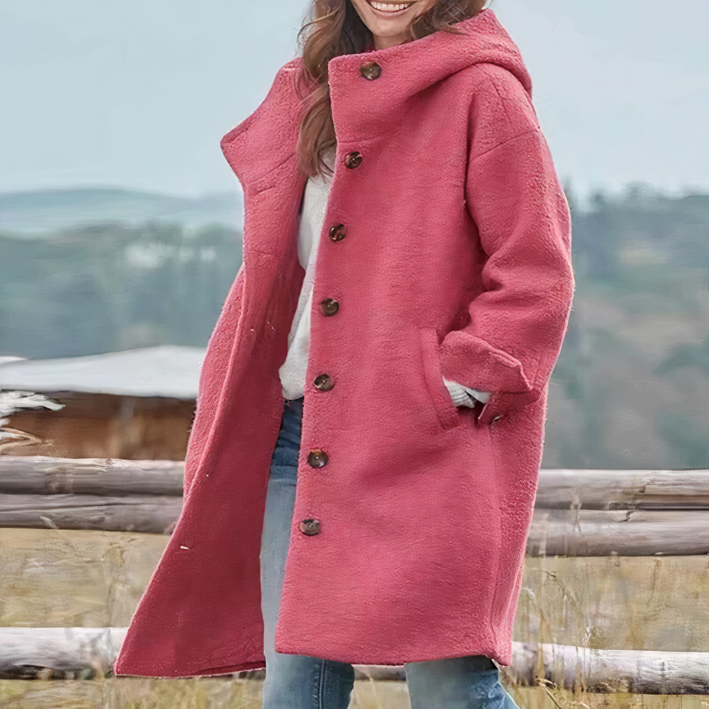 Elegant wool coat Averie