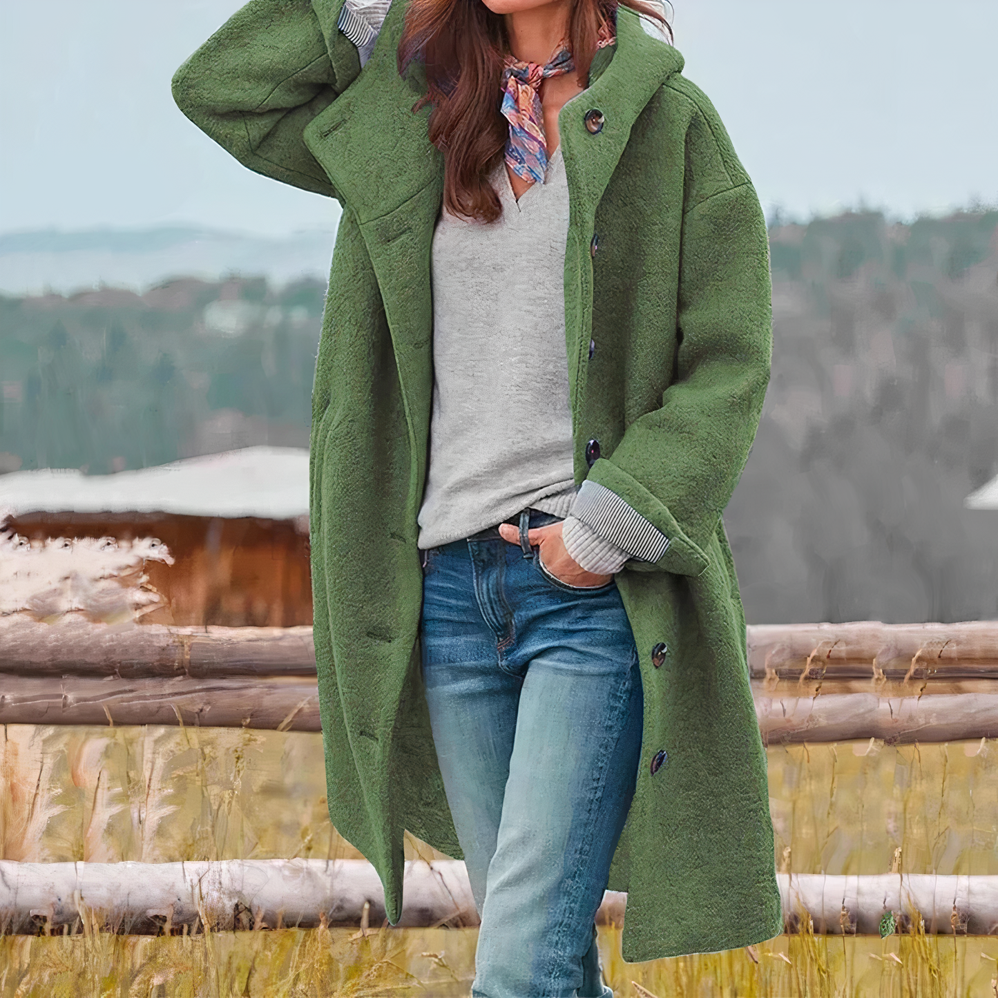 Elegant wool coat Averie