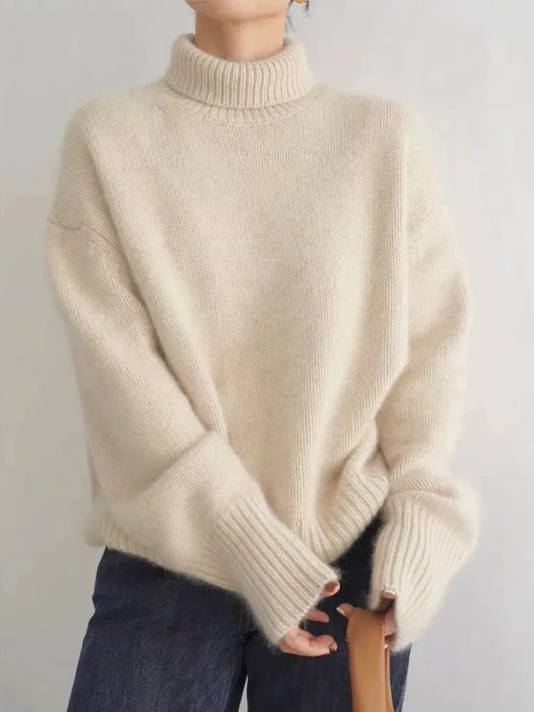 Anna wool turtleneck sweater