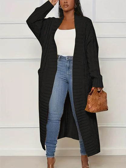 Oversized chunky knit cardigan with pockets Brooklyn