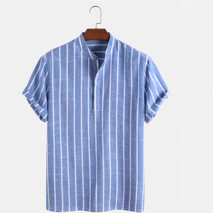 Men's half-button shirt Irwin