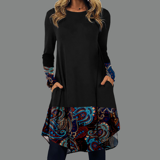 Camie dress in boho style 