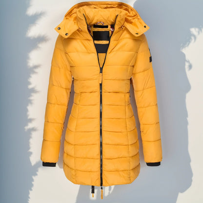 Women's winter coat with hood Carlis