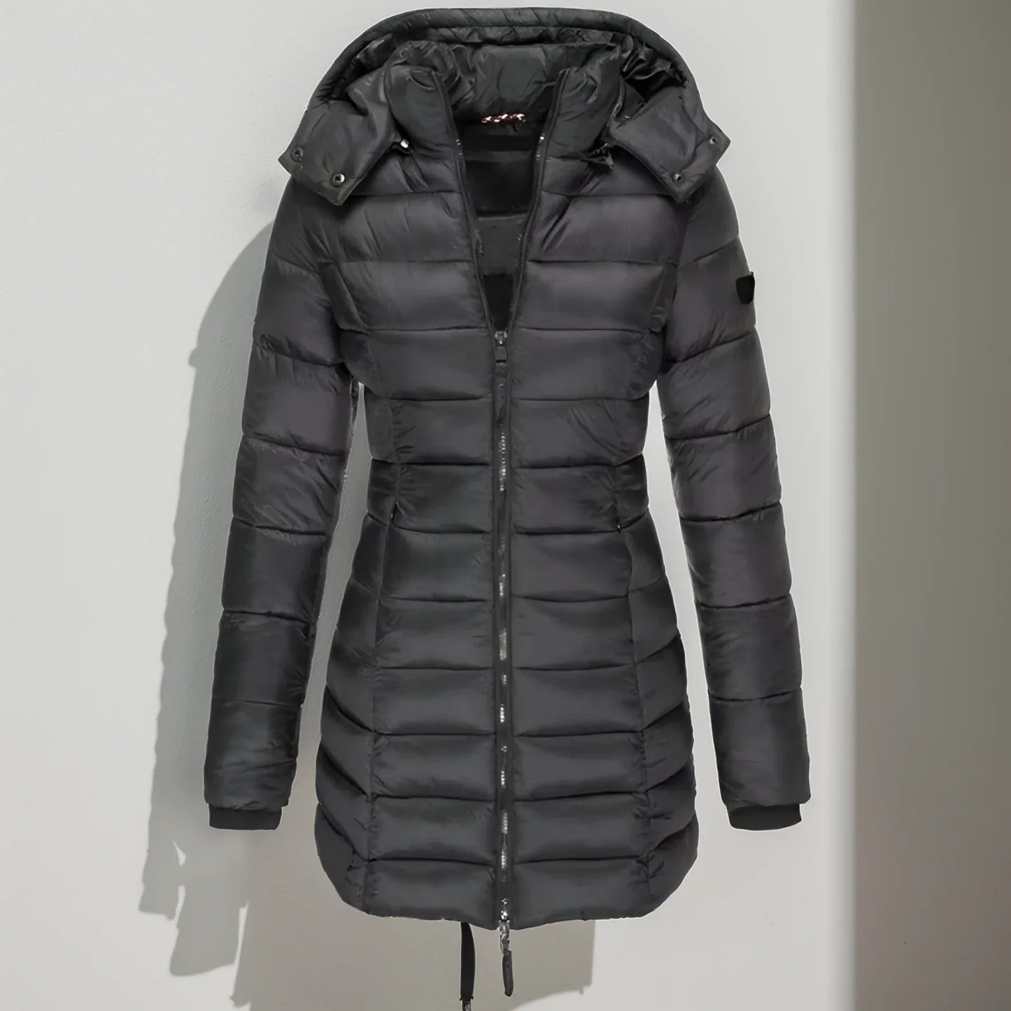 Women's winter coat with hood Carlis