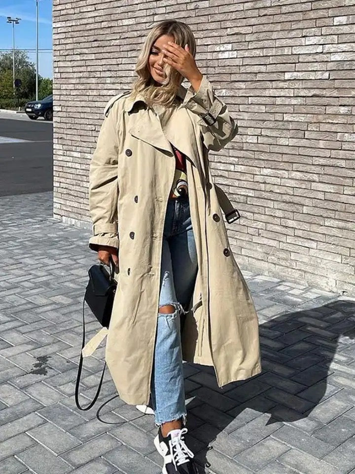 Stylish winter trench coat for women Tirza