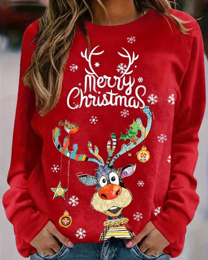 Festive Merry Christmas Sweater Celia