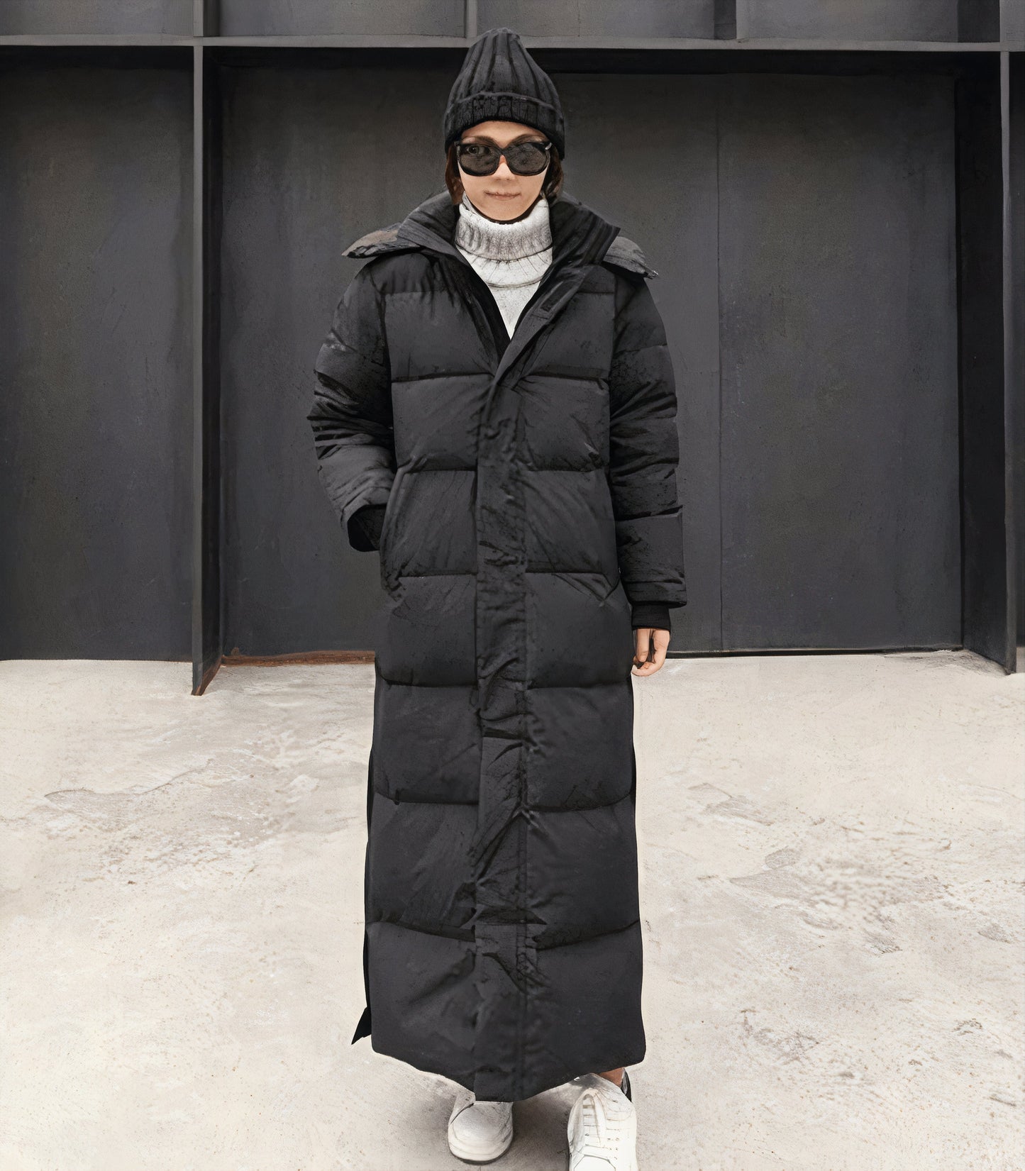 Oversized winter parka for women Cilla