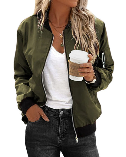 Timeless bomber jacket for women Harin