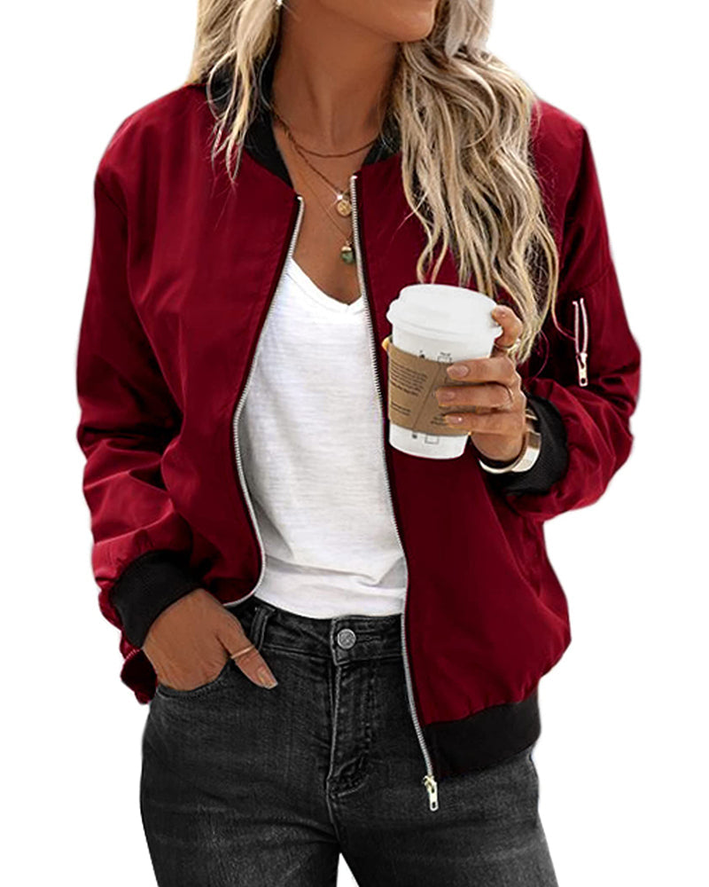 Timeless bomber jacket for women Harin