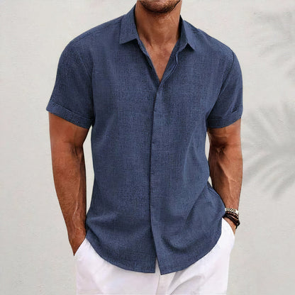 Retro linen shirt for men Davian