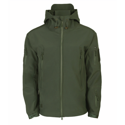 Dawson Waterproof Military Jacket with Hood