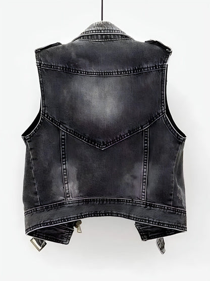 Women's Denim Vest Debi