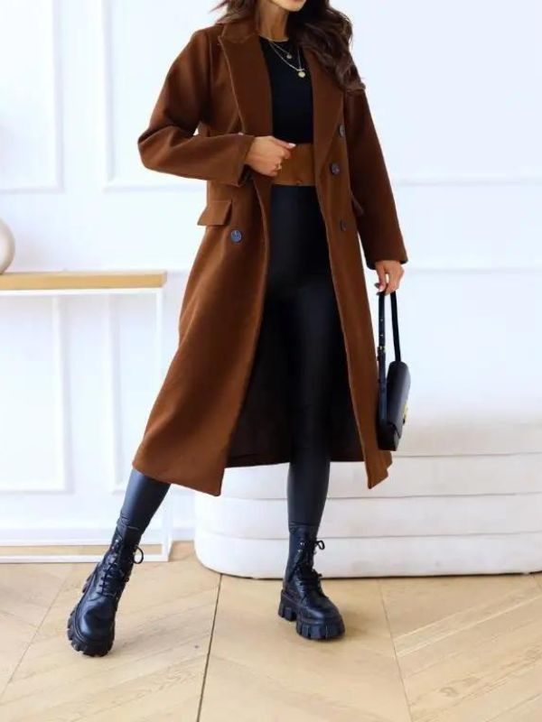 Chic warm winter coat Derine