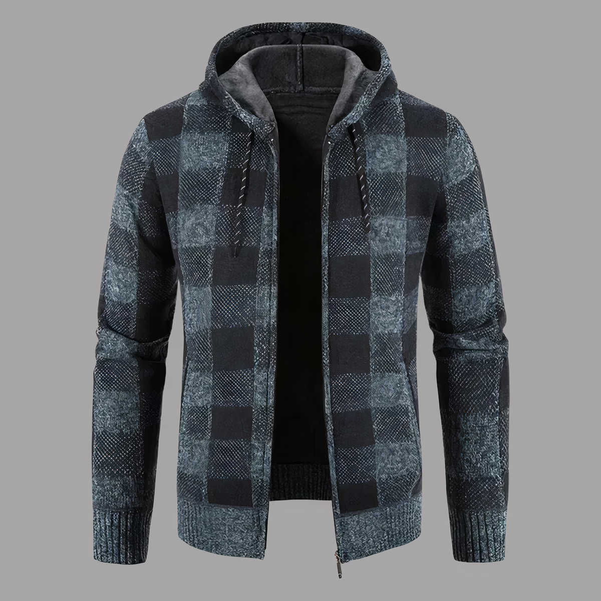 Derwyn Checkered Hoodie