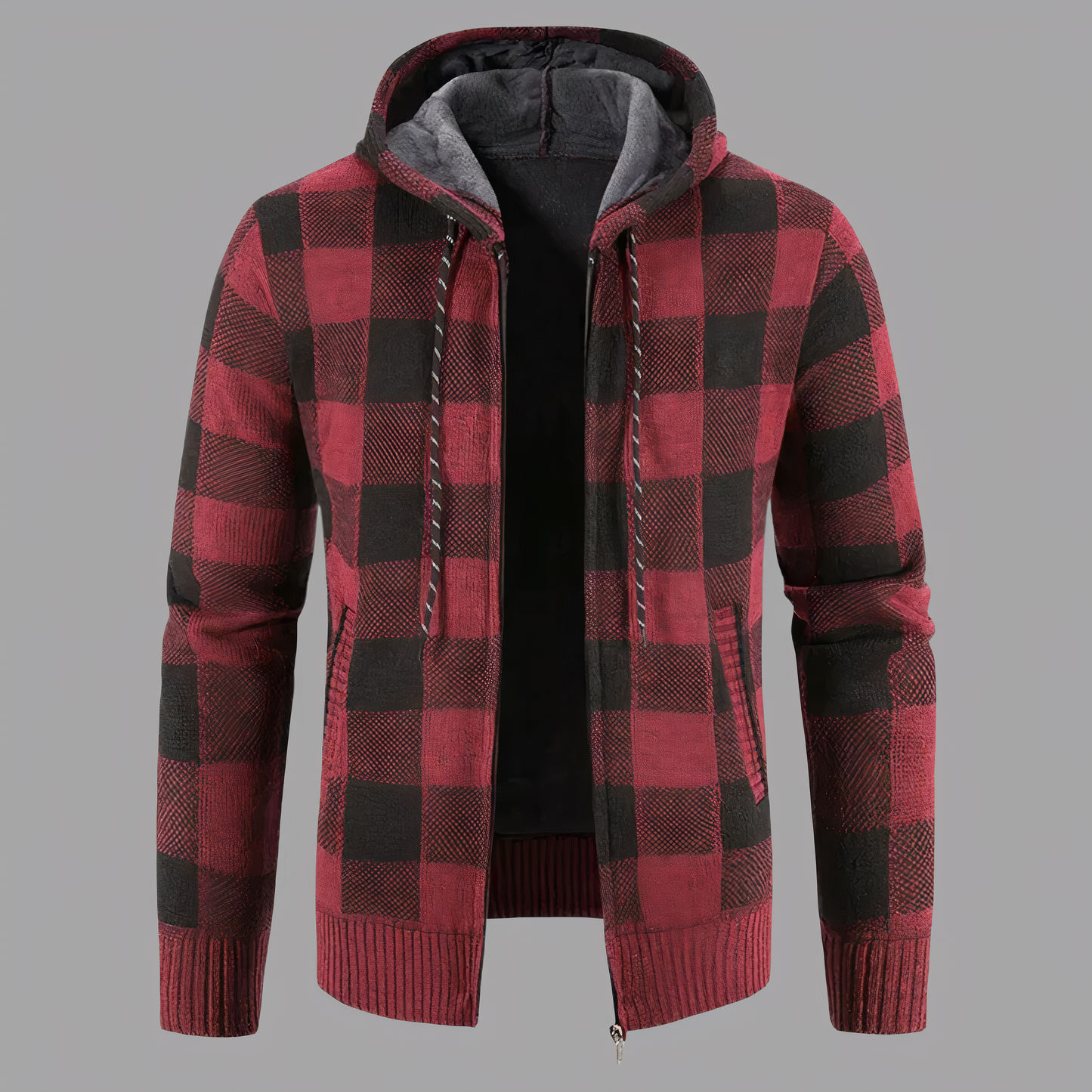 Derwyn Checkered Hoodie